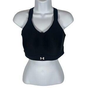 Under Armour Womens Sz L High Impact Crossback Sports Bra Gym Yoga Running-1647